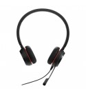 Jabra Evolve 20SE USB-C MS Stereo Headset Ledningsført Kontor Callcenter USB Type-C Sort