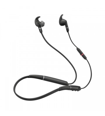 Jabra Evolve 65e UC & Link 370 Headset Trådløs Halsbånd Kontor Callcenter Micro-USB Bluetooth Sort