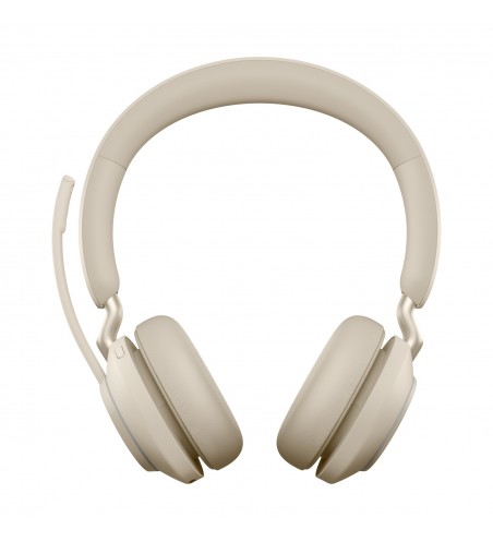 Jabra Evolve2 65 - USB-A MS Teams Stereo - Beige