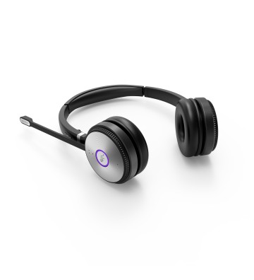 Yealink WHD622T Headset Trådløs Kontor Callcenter Micro-USB Sort