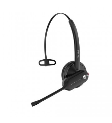 Yealink WH63 Portable UC Headset Trådløs Ørekrog, Headset, Halsbånd Kontor Callcenter Opladningsstativ Sort