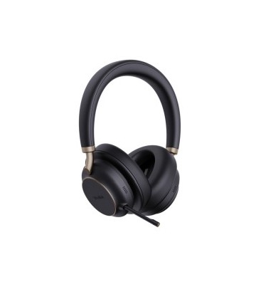 Yealink BH76 Plus UC Headset Trådløs Opkald musik USB Type-A Bluetooth Sort