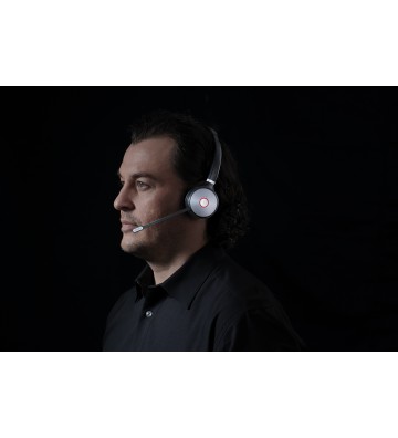 Yealink WH66 Mono Teams Personligt lydkonferencesystem Trådløs Headset Kontor Callcenter USB Type-A Bluetooth Opladningsstativ