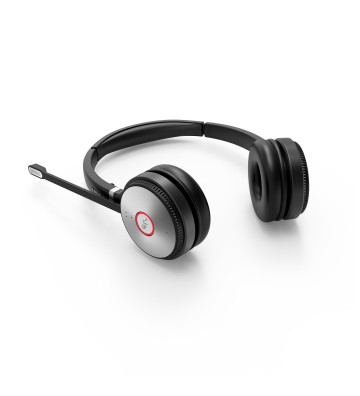 Yealink WH62 Dual UC Headset Trådløs Kontor Callcenter Micro-USB Opladningsstativ Sort