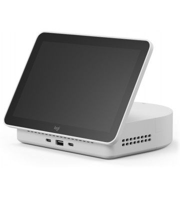 Logitech Logi Dock Flex 20,3 cm (8") 1280 x 800 pixel IPS 802.11a, 802.11b, 802.11g, Wi-Fi 4 (802.11n), Wi-Fi 5 (802.11ac) Hvid