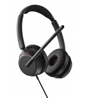 EPOS IMPACT 860T ANC Headset Ledningsført Kontor Callcenter USB Type-C Sort