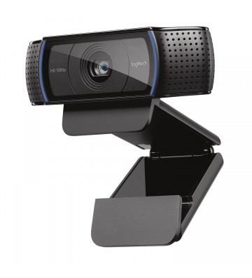 Logitech Hd Pro C920 webcam 3 MP 1920 x 1080 pixel USB 2.0 Sort