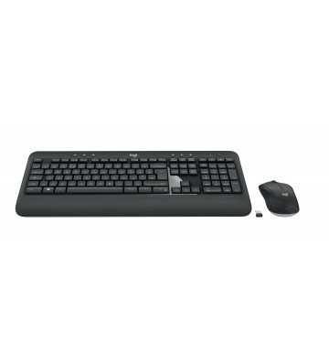 Logitech Advanced MK540 tastatur Mus inkluderet Universel USB QWERTY Nordisk Sort, Hvid