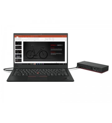 Lenovo ThinkPad Universal USB-C Dock Ledningsført USB 3.2 Gen 1 (3.1 Gen 1) Type-C Sort