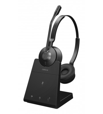 Jabra Engage 45 SE Headset Trådløs Kontor Callcenter Sort