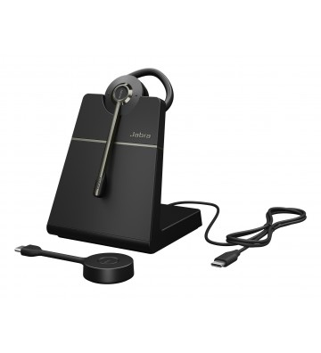 Jabra Engage 55 SE Headset Trådløs Ørekrog Car Home office Sort