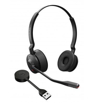 Jabra Engage 55 SE Headset Trådløs Kontor Callcenter Sort