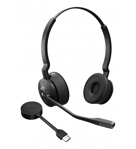 Jabra Engage 55 SE Headset Trådløs Kontor/Callcenter Sort