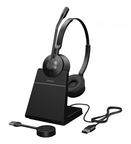 Jabra Engage 55 SE, UC Stereo, Link400a, Stand