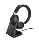 Jabra Evolve2 65, Link380/390a MS Stereo Std Black