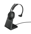 Jabra Evolve2 65, Link380/390a UC Mono Stand Black