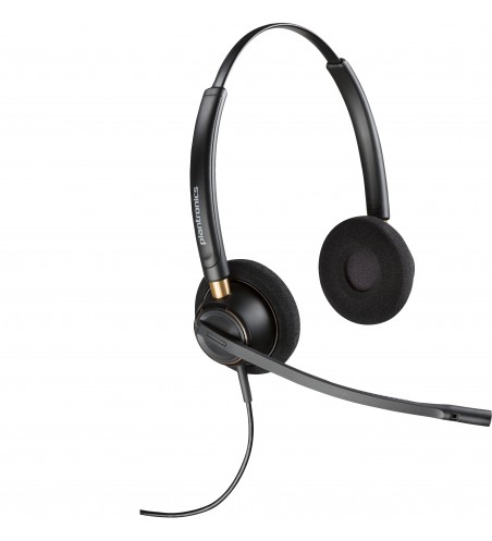 POLY|HP EncorePro 520D with Quick Disconnect Binaural Digital Headset TAA