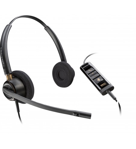 POLY|HP EncorePro 525 Microsoft Teams Certified Stereo with USB-A Headset