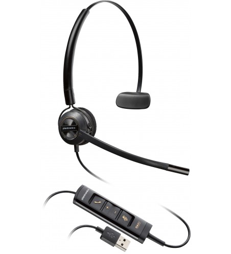 POLY|HP EncorePro 545 USB-A Convertible Headset