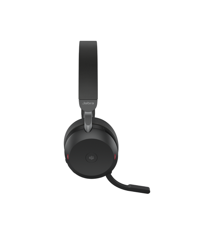 Jabra Evolve2 75 – USB-A MS Teams med opladningsstander-Kontorheadsets-headsetaudio.dk