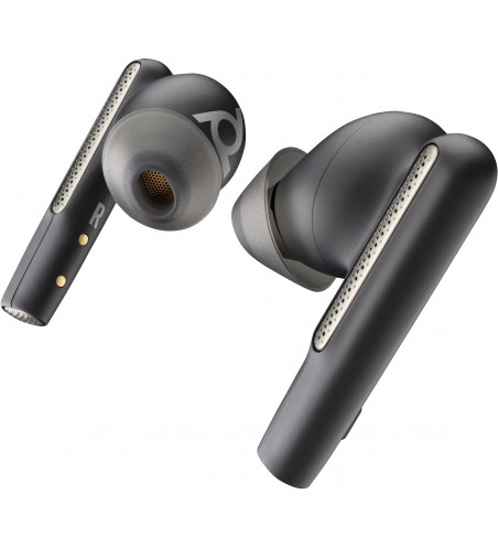 POLY|HP Voyager Free 60/60+ Microsoft Teams Certified Black Earbuds (2 Pieces)