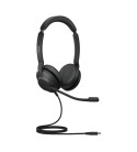 Jabra Evolve2 30, MS Stereo Headset Ledningsført Kontor Callcenter USB Type-C Sort